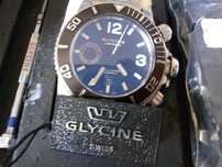 Glycine Lagunare 1000m nurek,automat 46mm.Komplet jak nowy ! TOP !