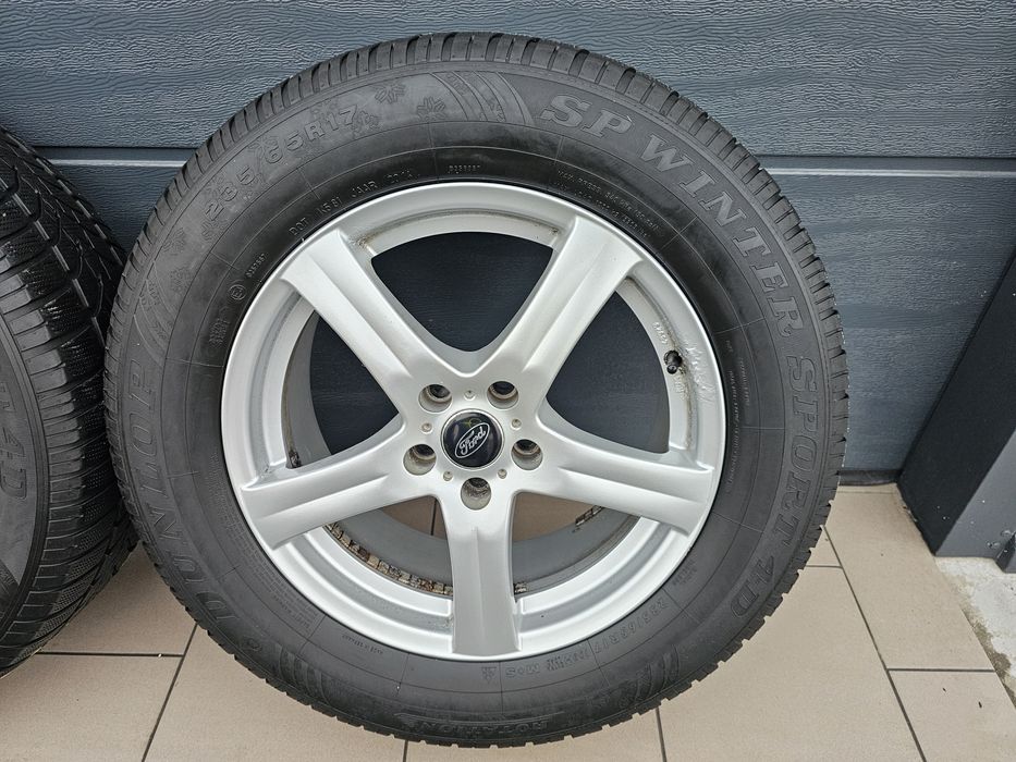 Alufelgi Ford 17" 5x108 C-Max S-Max Focus Mondeo Kuga z Oponami