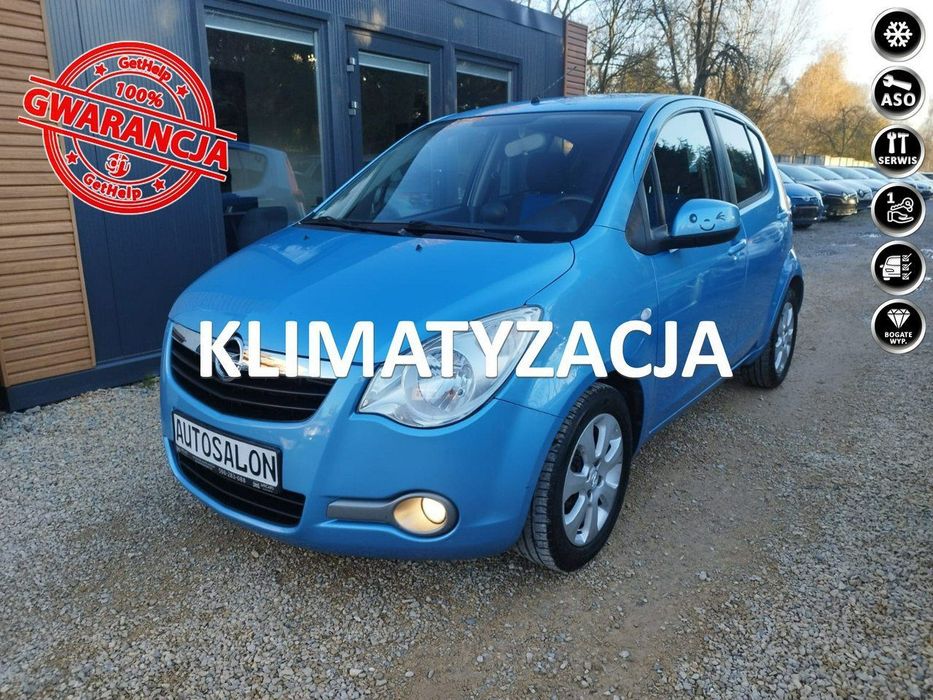 Opel Agila KLIMA*1WŁ*Wspoma*Elektryka*niemcy*stan*BDB*Piękna*1WŁ*Serwisowana