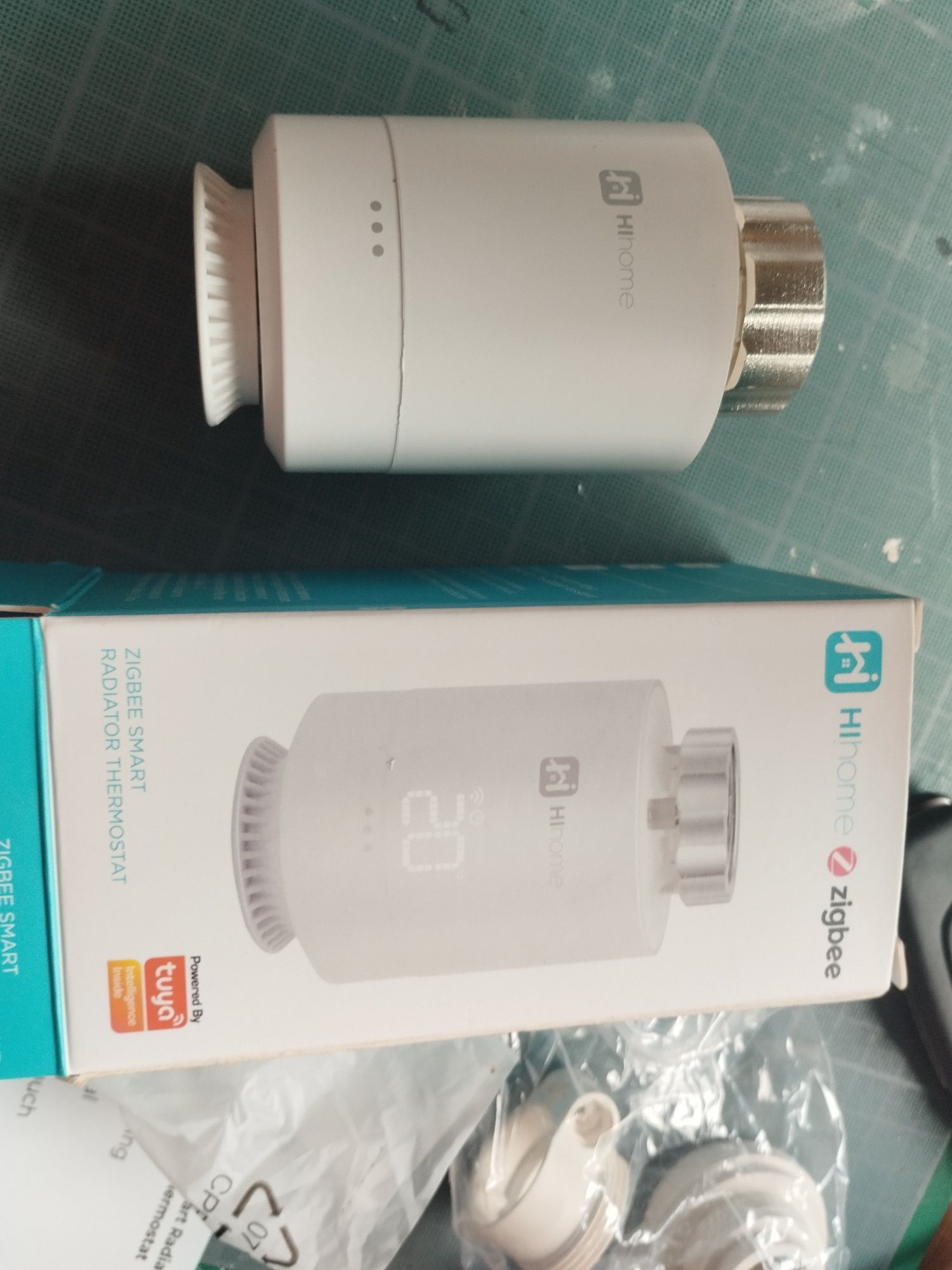 термоголовка Danfoss Eco™ Bluetooth014G1001 и  HiHome Smart Zigbee