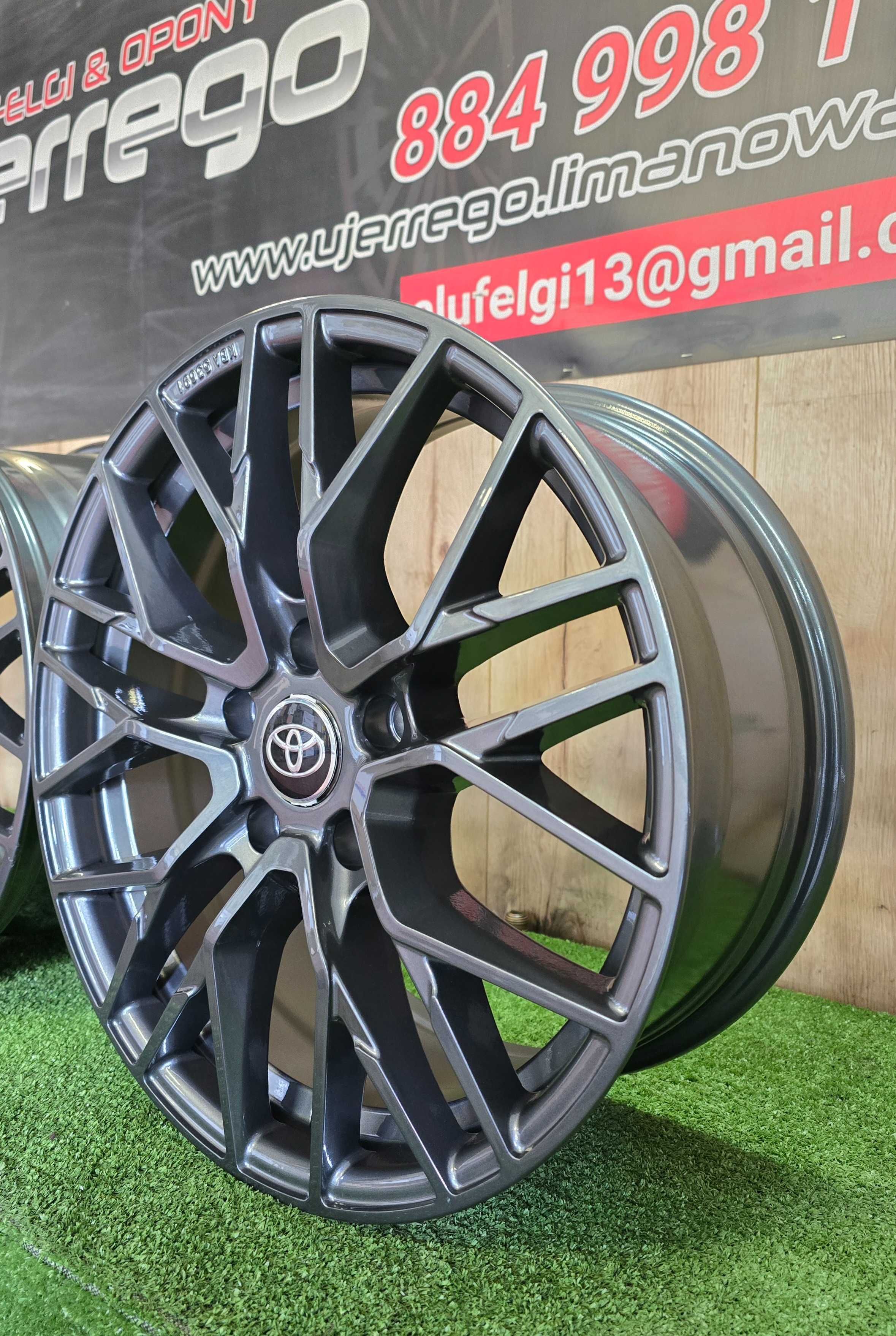 NOWE ALUFELGI TOYOTA 17x5x114,3 - Auris, Camry,C-Hr,Prius, Yaris