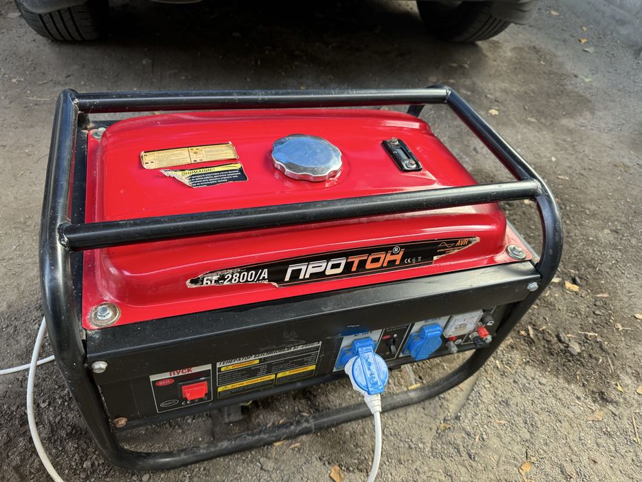 Бензиновий генератор на 2,8 кВт Протон БГ-2800/А