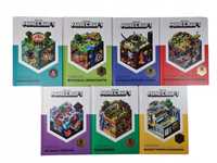 Minecraft - Podręcznik / zestaw 7 książek / Kreatywnego / Podboju