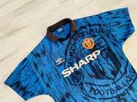 Umbro_Sharp_Manchester United_Vintage Jersey Koszulka T-shirt Meska_M