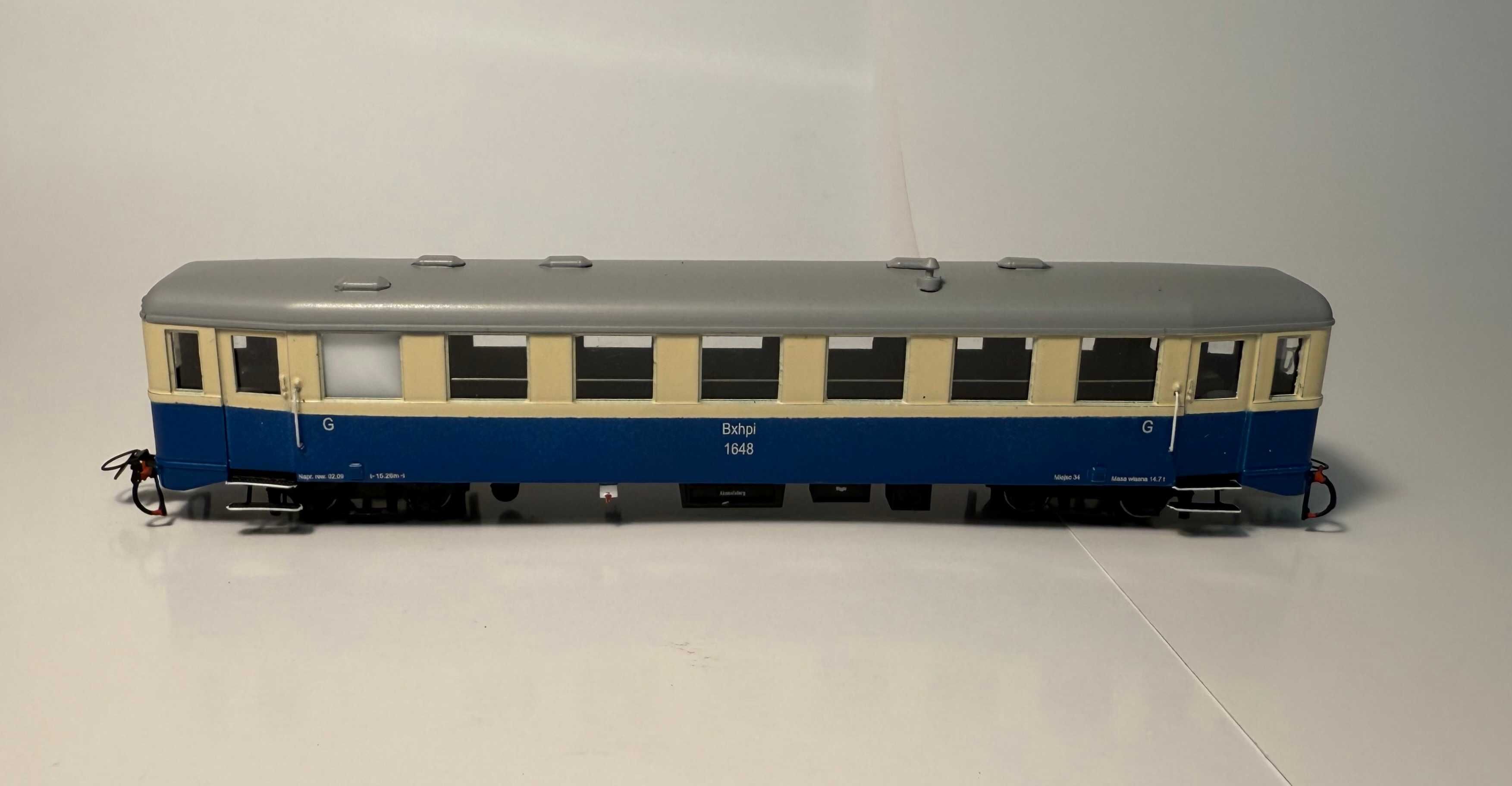 Wagon 1Aw PKP stacja Sochaczew H0e 1:87