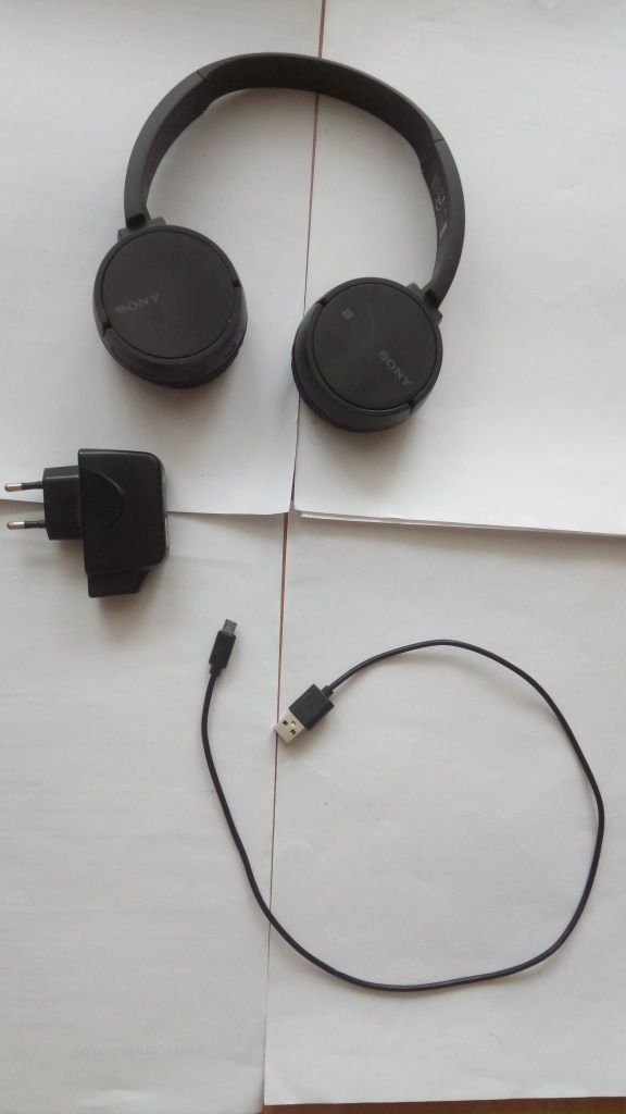 Słuchawki Sony WH-CH500, dj, bezprzewodowe, bluetooth, usb