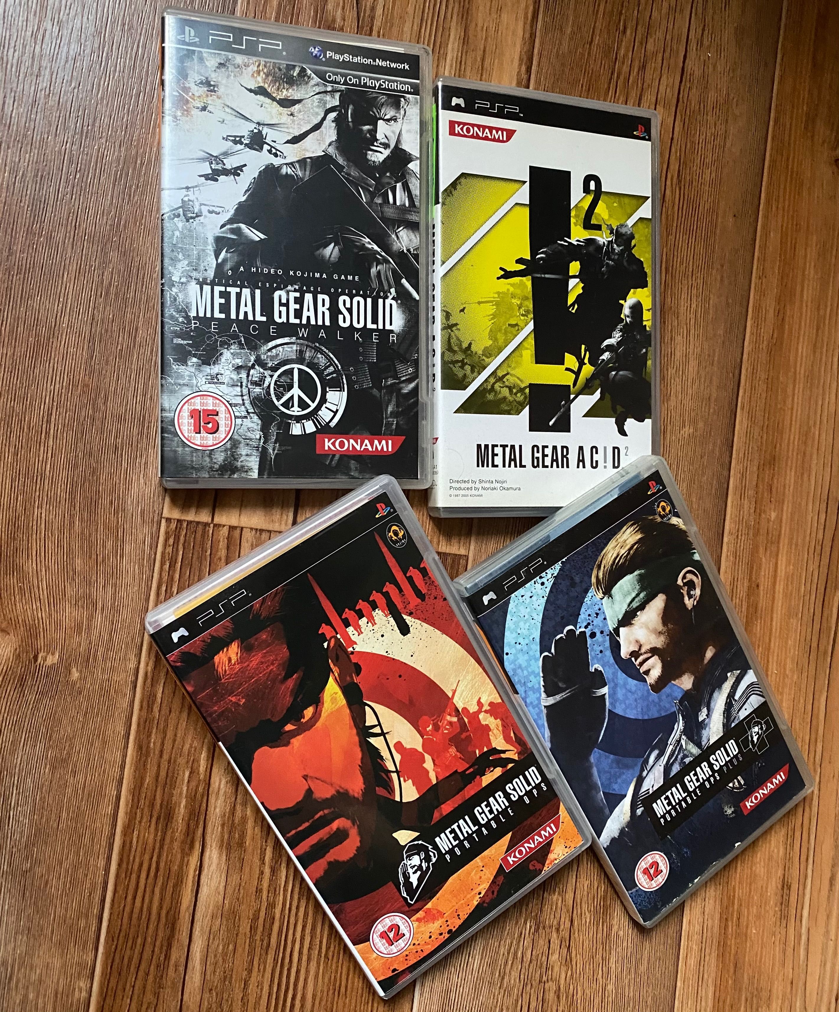 Sony PSP: Silent Hill, Manhant2, Metal Gear Solid, Tony Hawk’s, DefJam