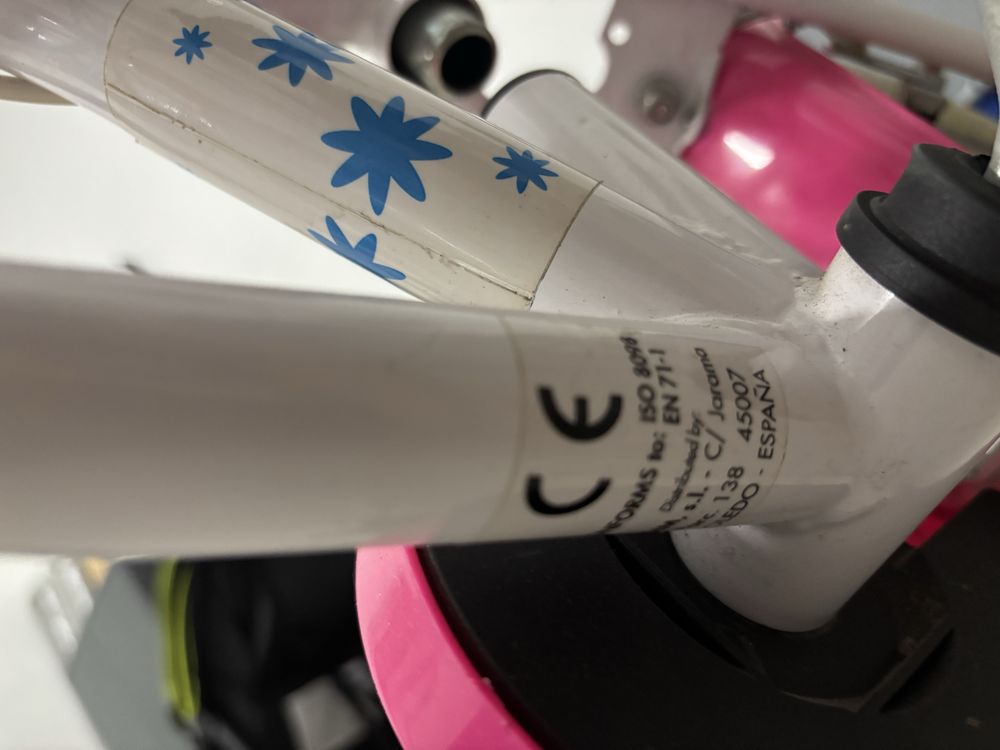 Bicicleta Menina 12,5 poleg.