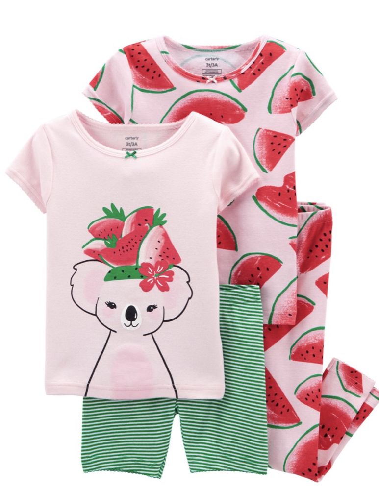 Пижама Carters футболка шорты штаны Carters 3t, 4t, 92-98, 98-104