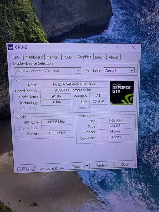 Portatil asus GL 702V