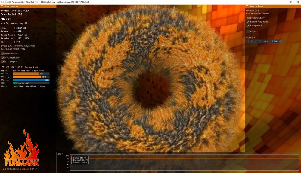 Відеокарта PCI-E 4Gb GeForce GTX1050 ti (DDR5) MSI GAMING X 4G