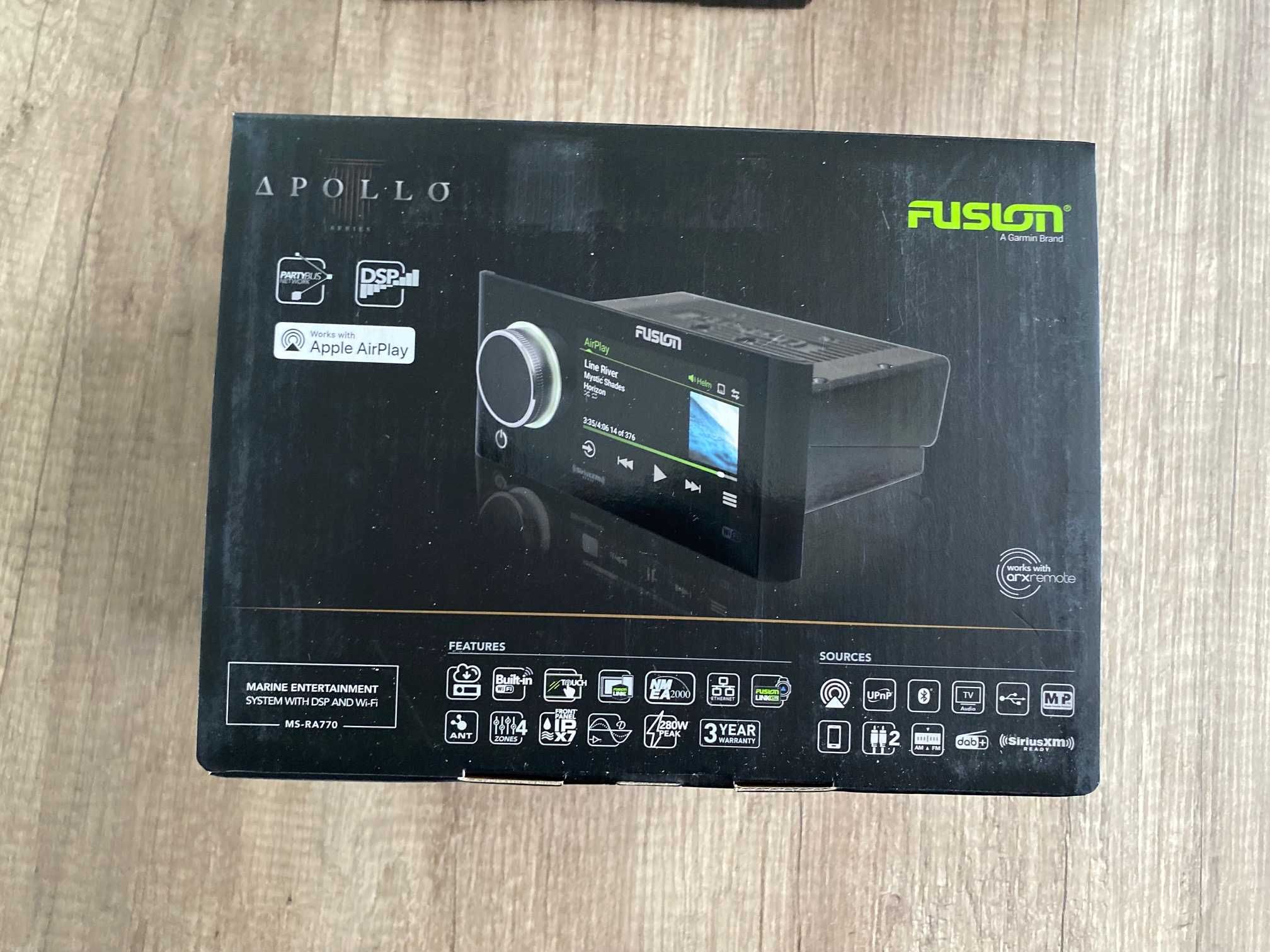 Zestaw Garmin Fusion MS-RA770 / MS-ERX400 / FM - F77SW / MS-DAB100A