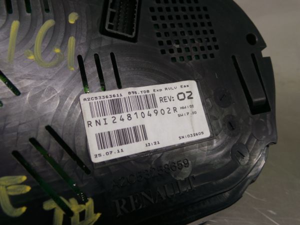 Quadrante / painel de instrumentos RENAULT Megane III (BZ0_)