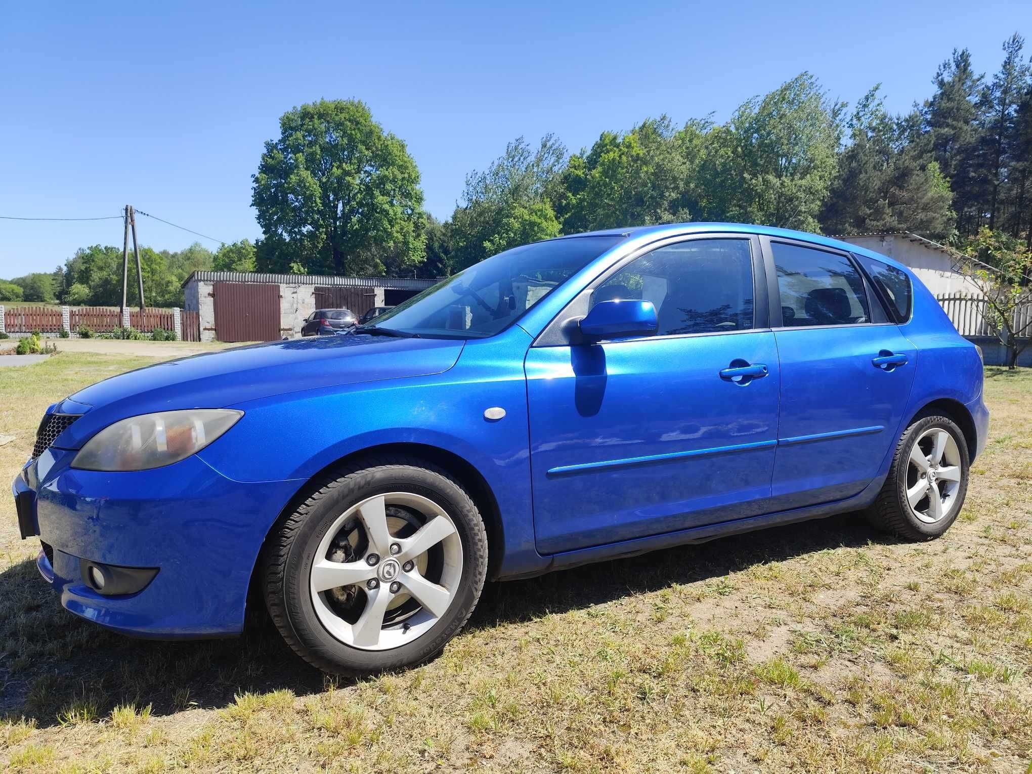 Mazda 3 bk 1.6 benzyna - garażowana, niski przebieg