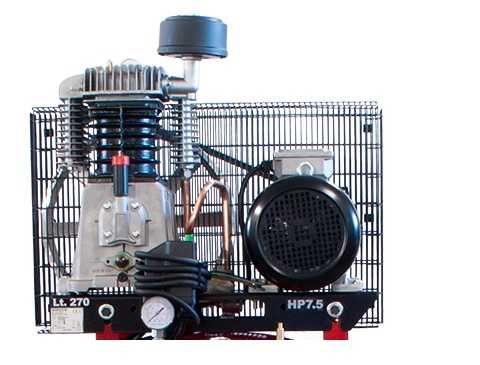 Pionowy Kompresor tłokowy 270 l 5,5kw 950 l/min Dostawa 0 zł