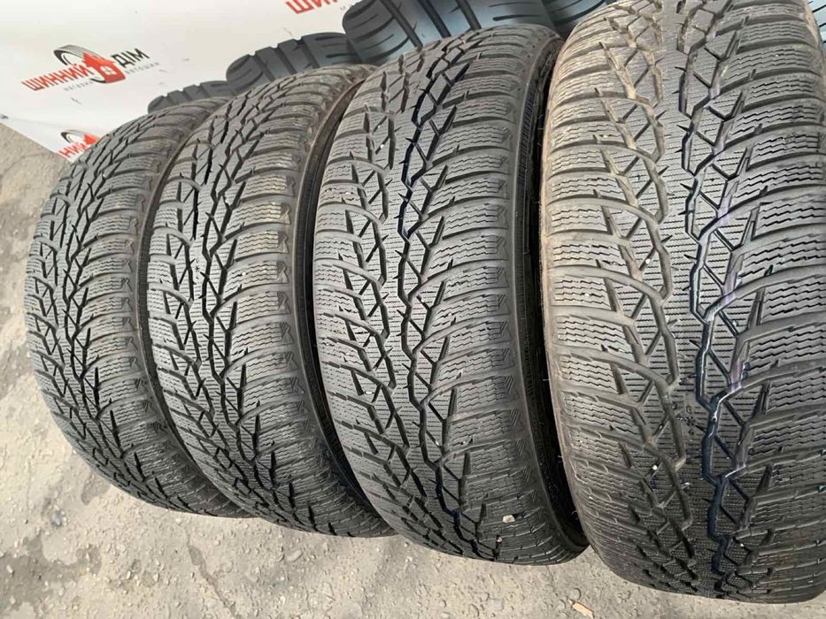 Шини 215/60 R16 Nokian 2021р зима 6,8/7,4мм