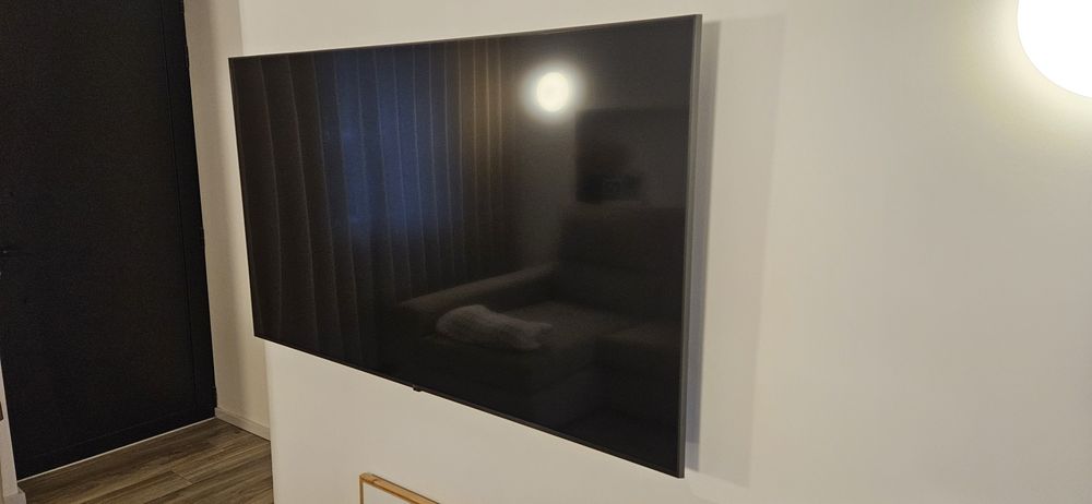 TV nova com meses de uso