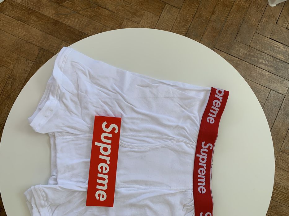 Supreme x Hanes Bokserki Unisex M