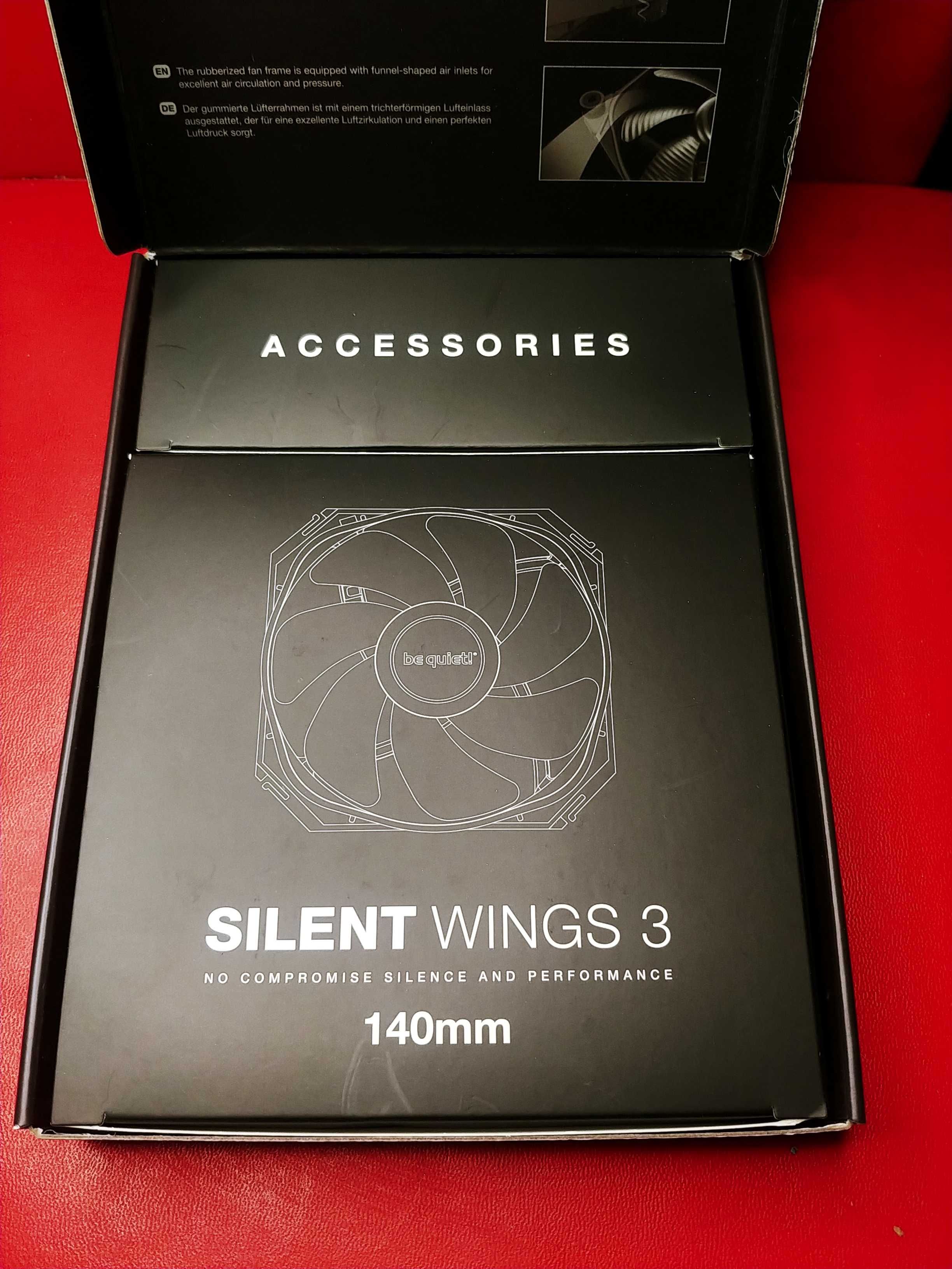 Wentylator Be quiet silent wings 3 140mm 1000RPM PWM