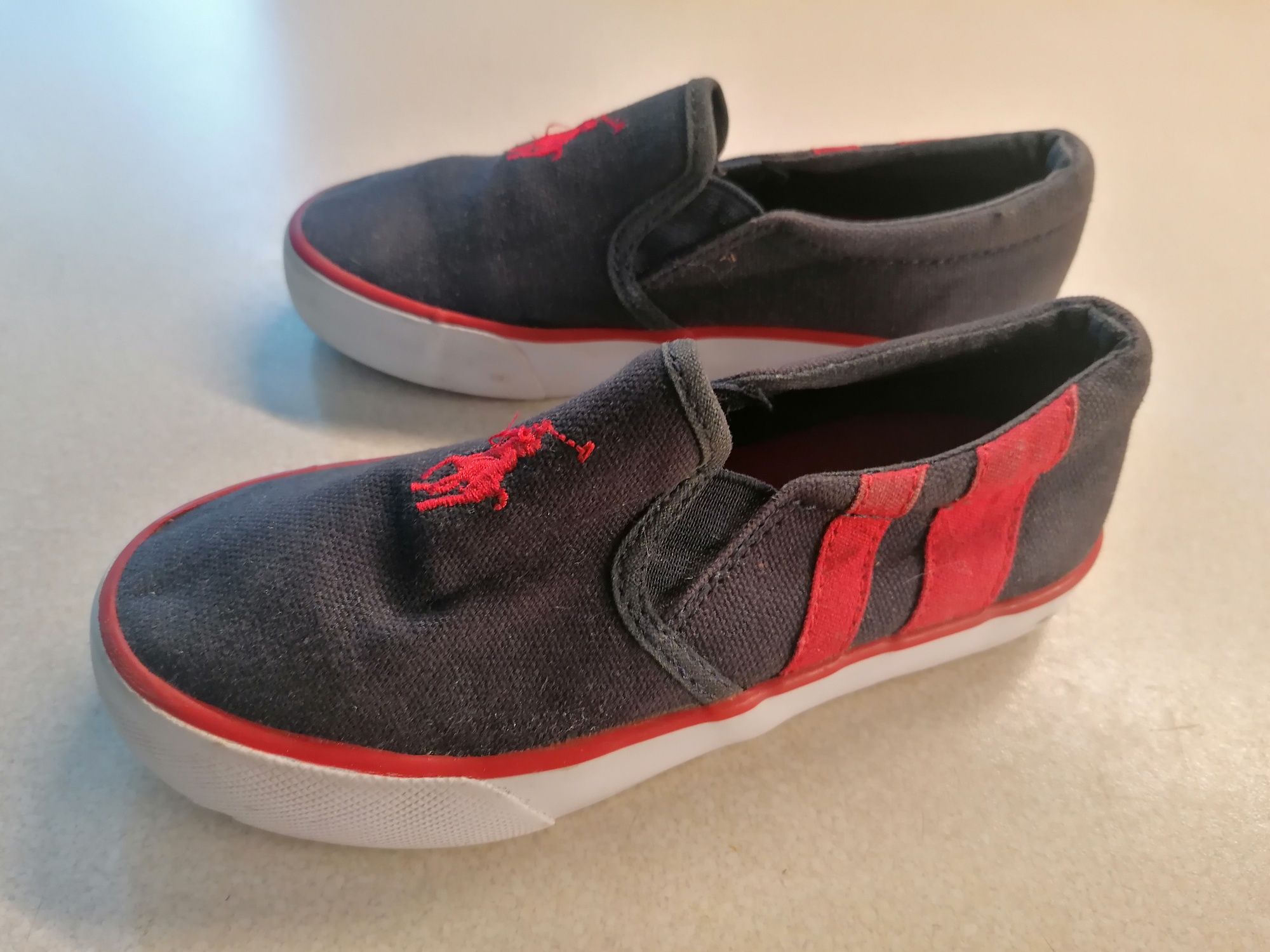 Mokasyny Slip on trampki RALPH LAUREN 28