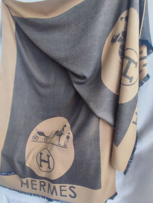 Шарф Hermes кашемир