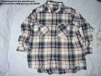camisas de homem e senhora, cintos, meias e collants outono/inverno