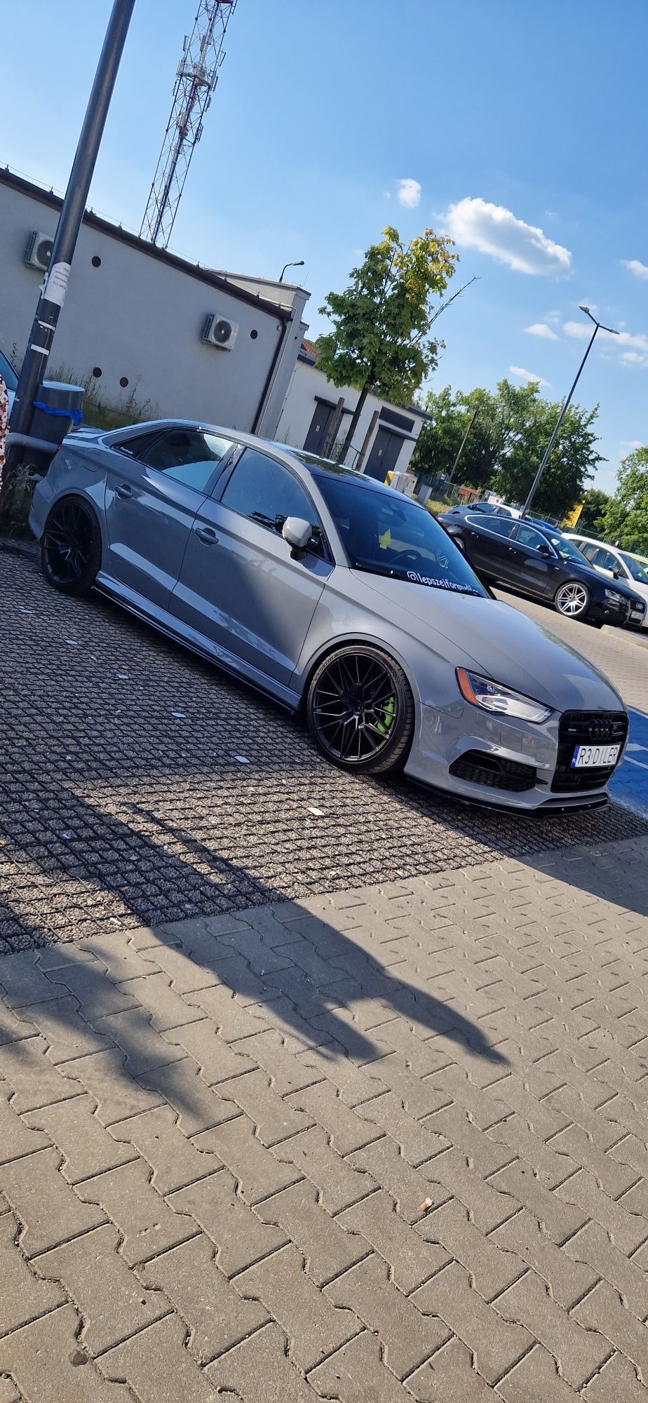W idealnym stanie AUDI a3/s3 8v sedan quattro nardo grey 400km
