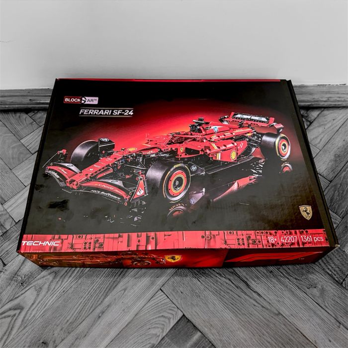 Конструктор Ferrari SF 24‼️ f1 болід формули 1 феррарі в коробці