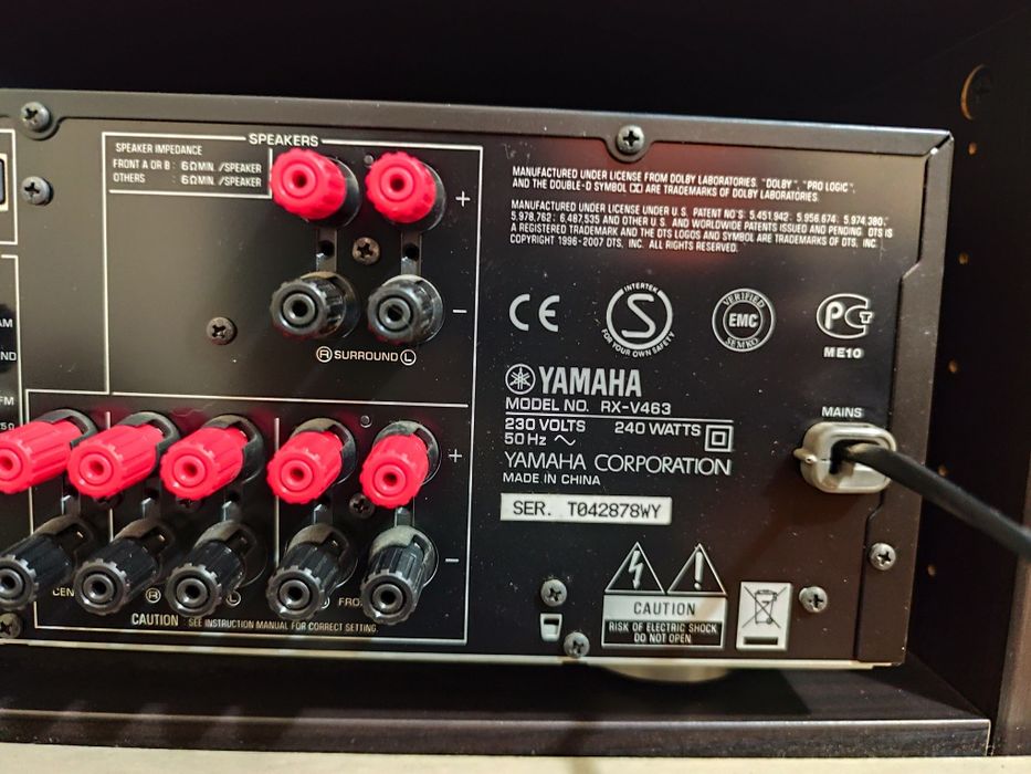 Amplificador Yamaha RX-V463