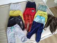Zestaw spodnie dla chłopca r. 68 Zara Lupilu h&m rajstopy