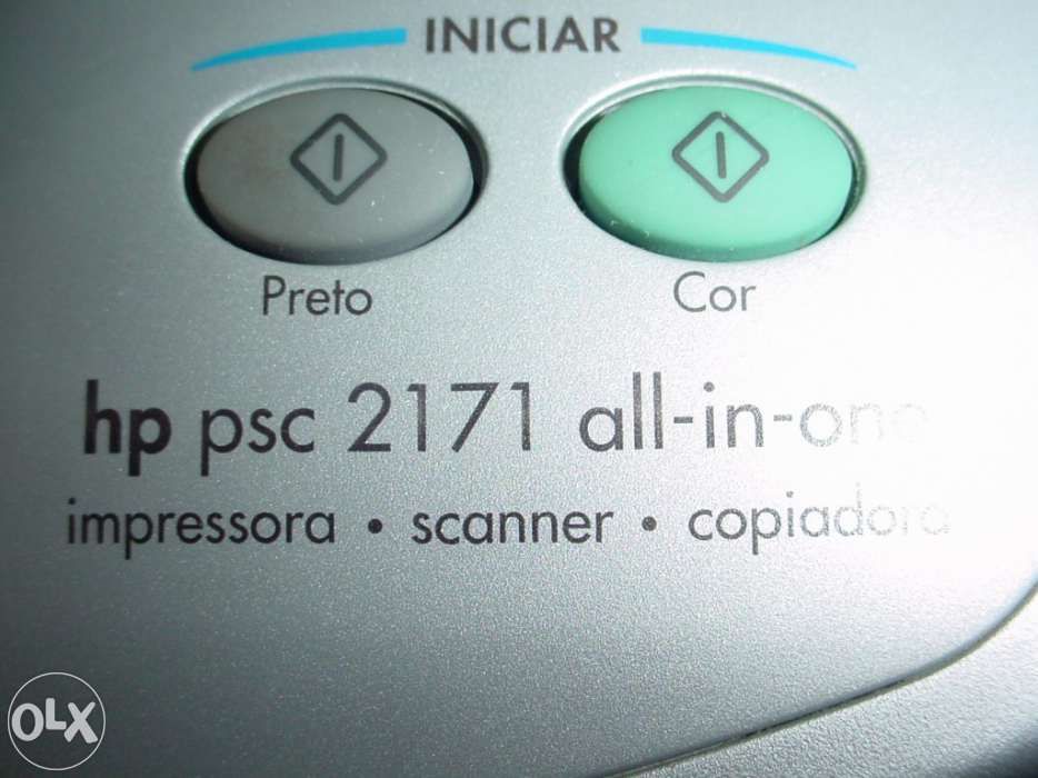 Impressora Boa, com scanner HP 2171