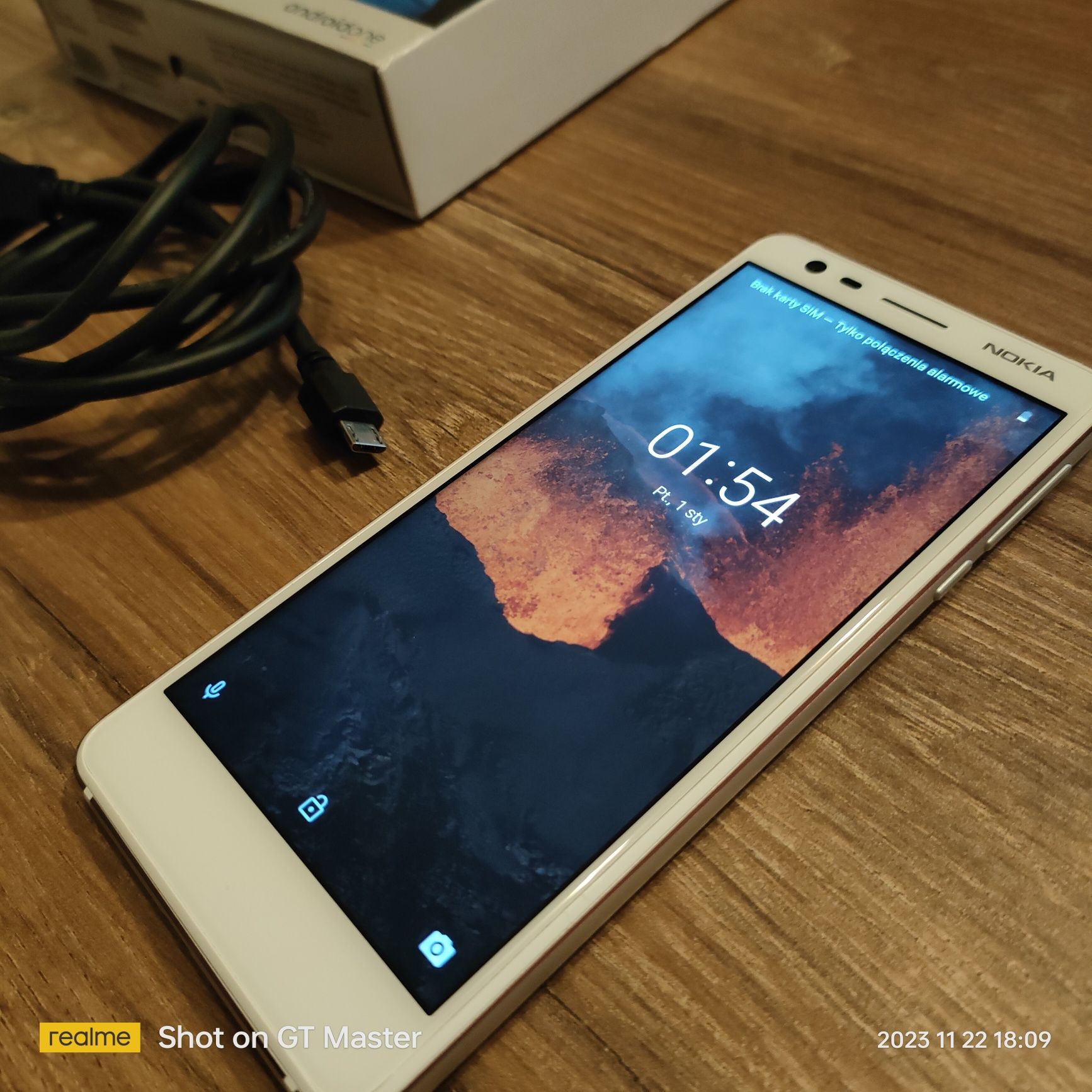 Nokia 3.1 AndroidOne (Bialy)