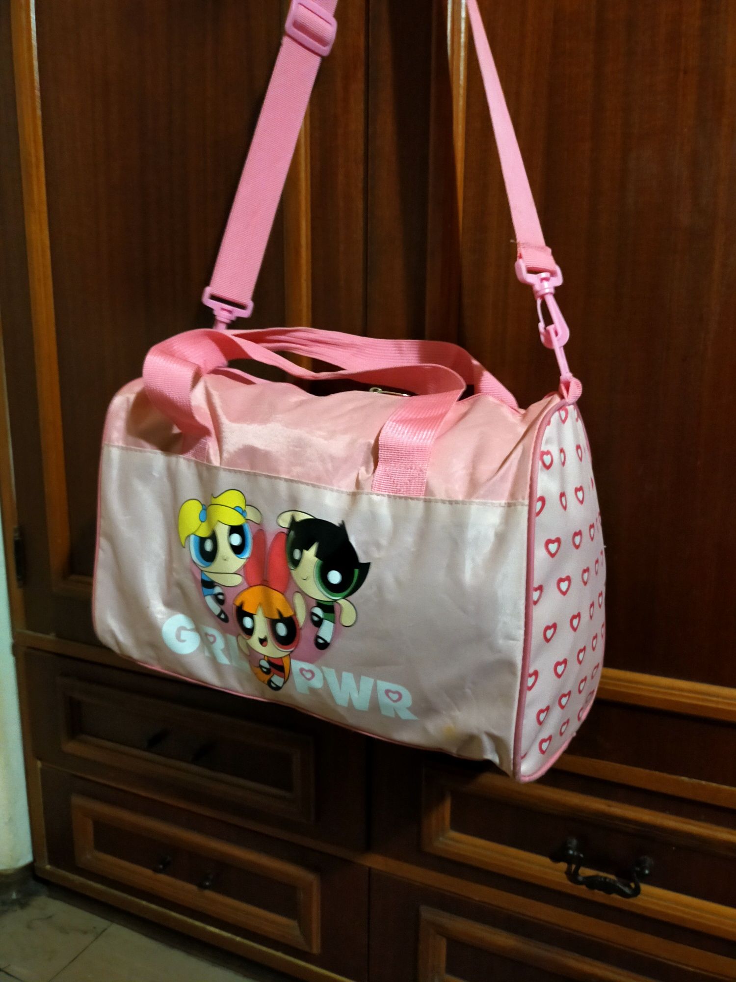 Torba podróżna sportowa Powerpuff Girls 16 l
