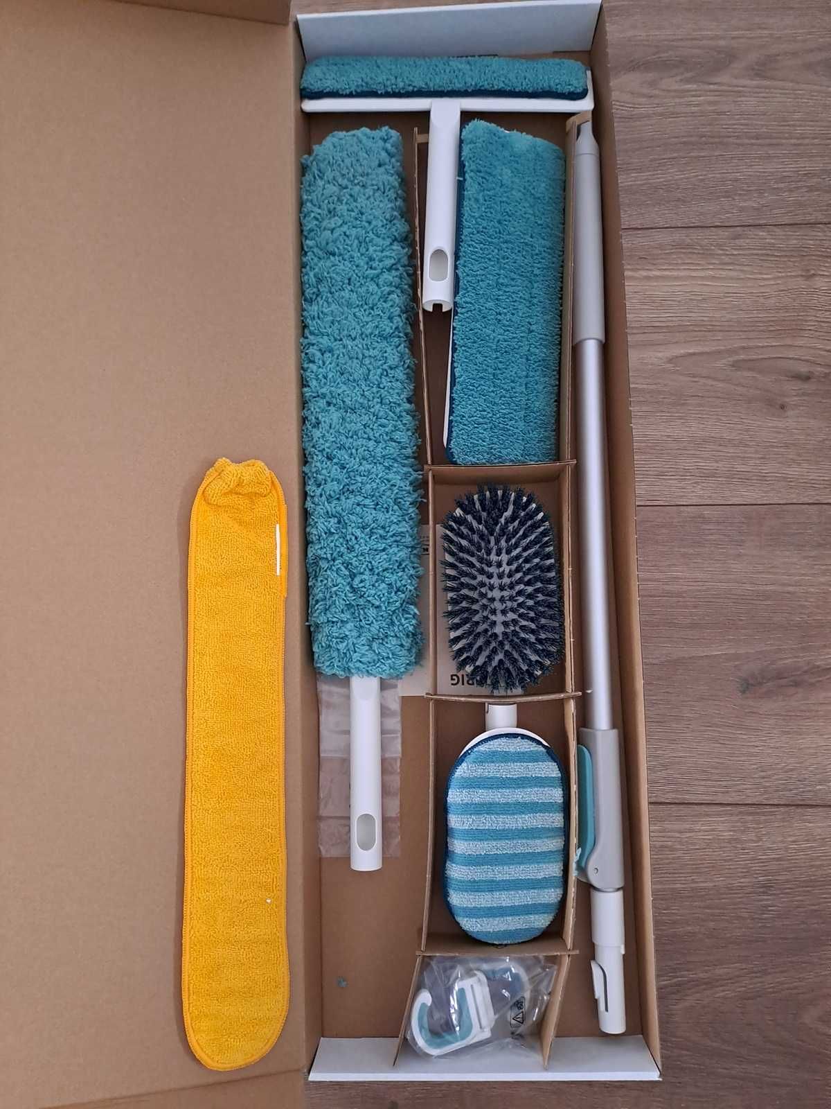 Ikea PEPPRIG Zestaw do sprzątania mop teleskopowy