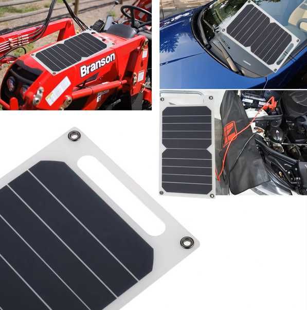 Panel solarny - 35W - wyjście na USB - ładowarka do telefonu - 9szt