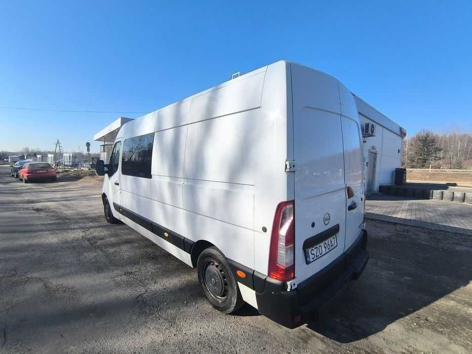 Opel Movano  2,3 163km Biturbo Salon Pl klima brygady 7 osób Rok 2014