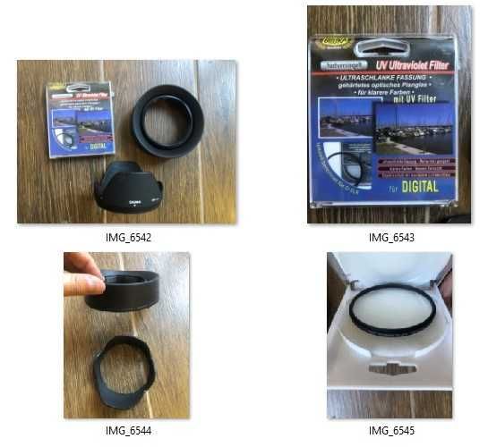 Material fotográfico para máquina reflex Canon - vários artigos