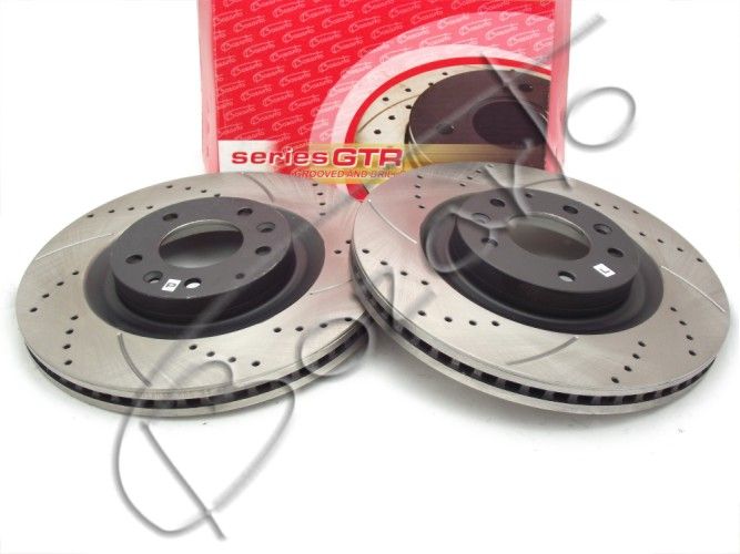 TARCZE hamulcowe wiercone 320mm Mazda CX-7 ER 2.2 2.3 CX-9 3.5 3.7