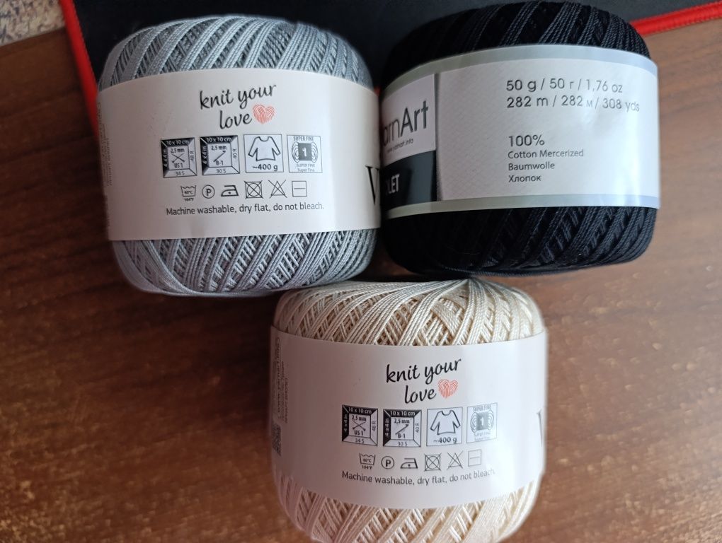 Пряжа Yarn Art Violet, нитки для в'язання
