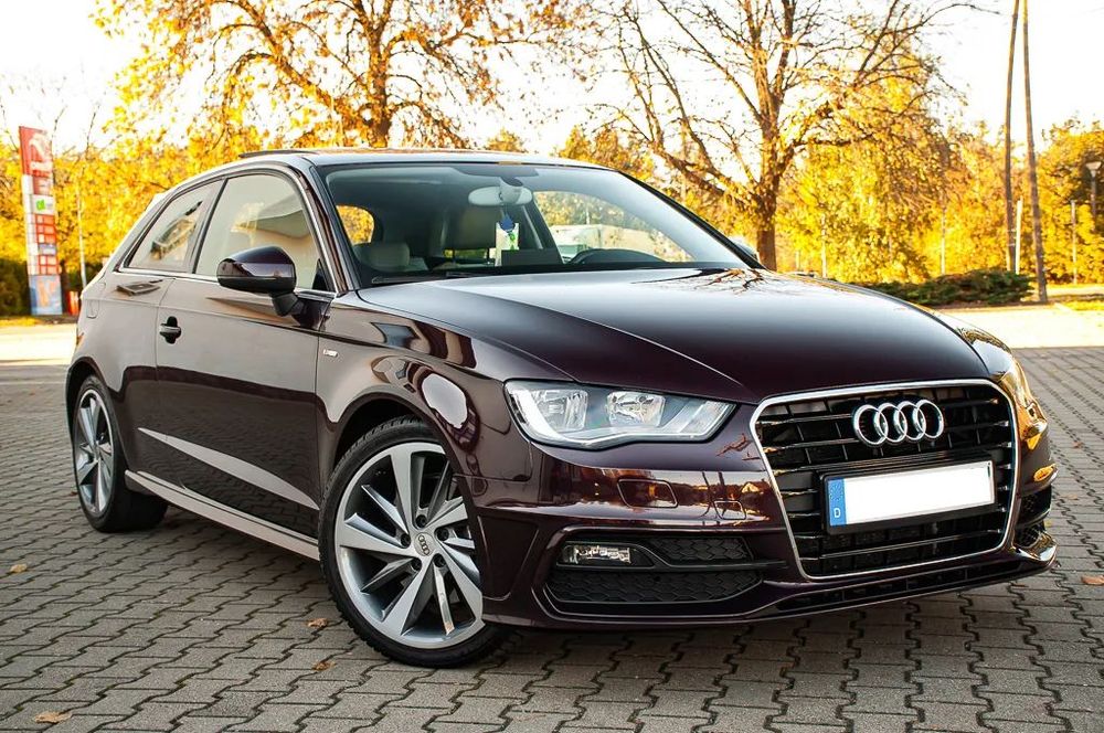 Audi A3 3-drzwiowe S-LINE 1.8 TFSI 180ps Navi Skóra Panorama PDC Serwis Alu