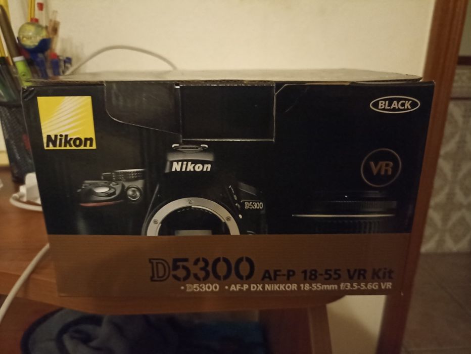 Kit Nikon D5300: AF-P DX NIKKOR 18-55mm f/3.5-5.6G VR