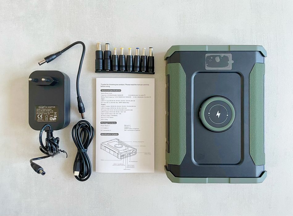 Павербанк Power bank LiFePO4 60000mAh 192Wh Повербанк для ноутбука