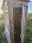 WC budowlane drewniane