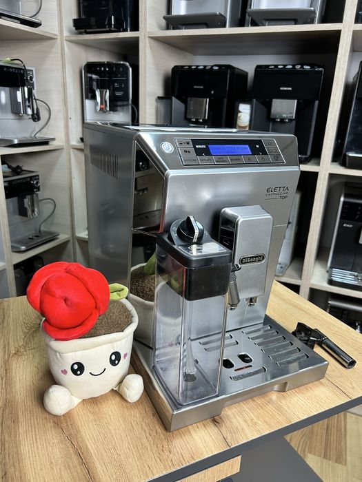 Кавомашина Delonghi Eletta Cappuccino Top ECAM 45.760.Silver