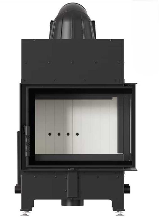 Kominek narożny w zabudowie wkładem FLOKI S 10 Lat GWARACJI Ząbkowice