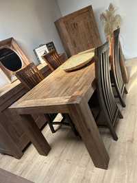 Drewniany stół nowoczesny akacja 180x90cm drewniany