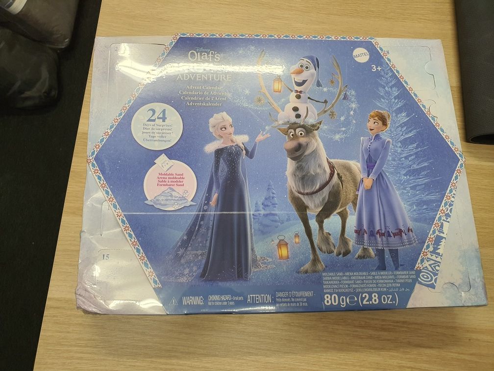 Zestaw figurek DISNEY Kraina Lodu Kalendarz adwentowy HWX20