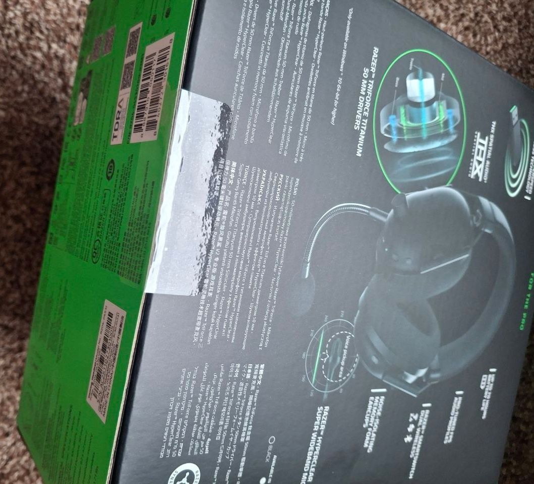 Ігрові Навушники razer blackshark v2 pro rz04-04530100-r3m1 PS/Switch