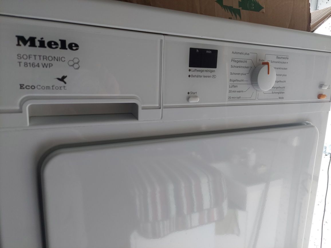 Suszarka MIELE z Niemiec pompa ciepła gwarancja. Wysyłka cały kraj