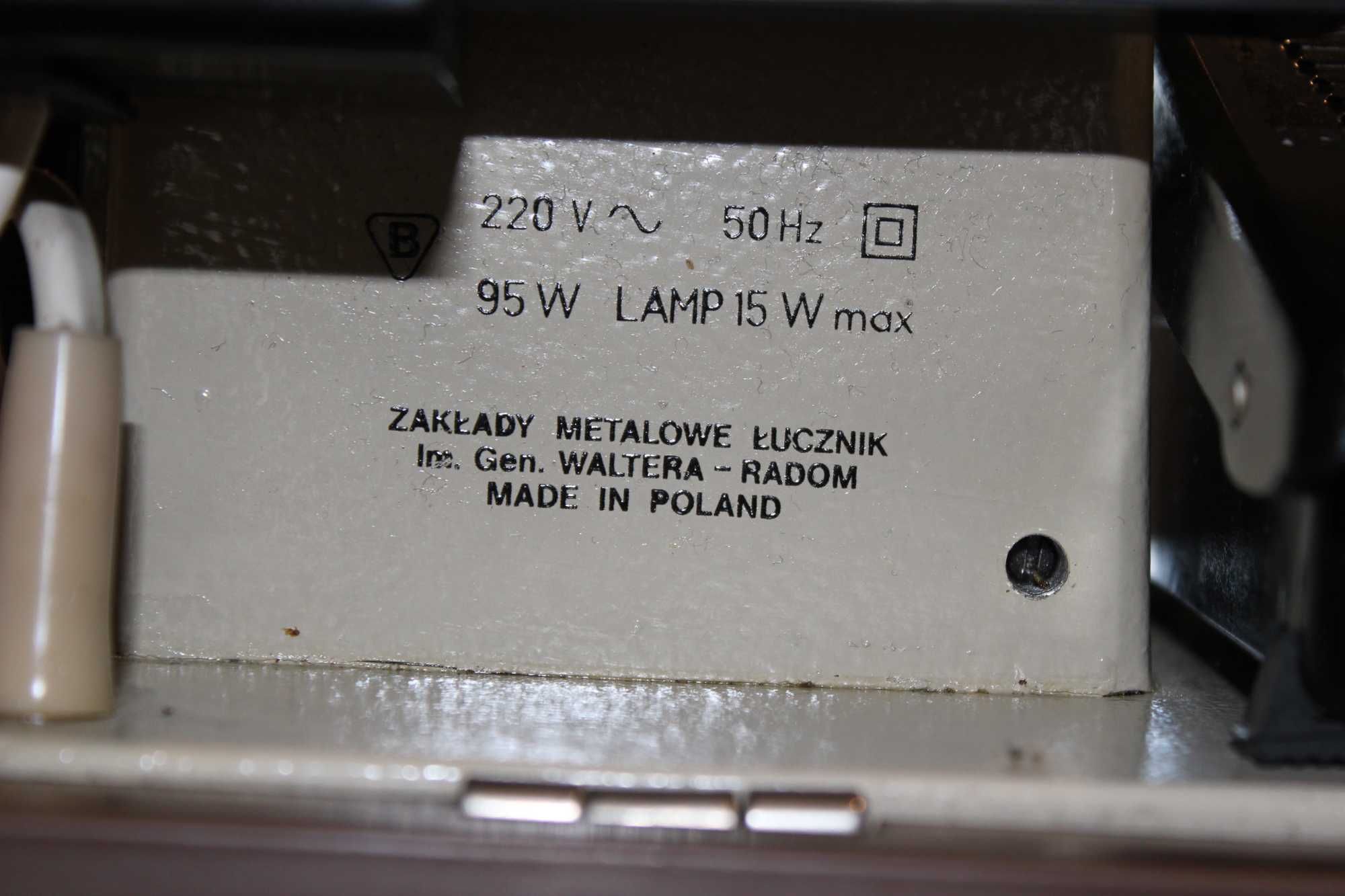 Stara maszyna do szycia, Łucznik 466 , PRL